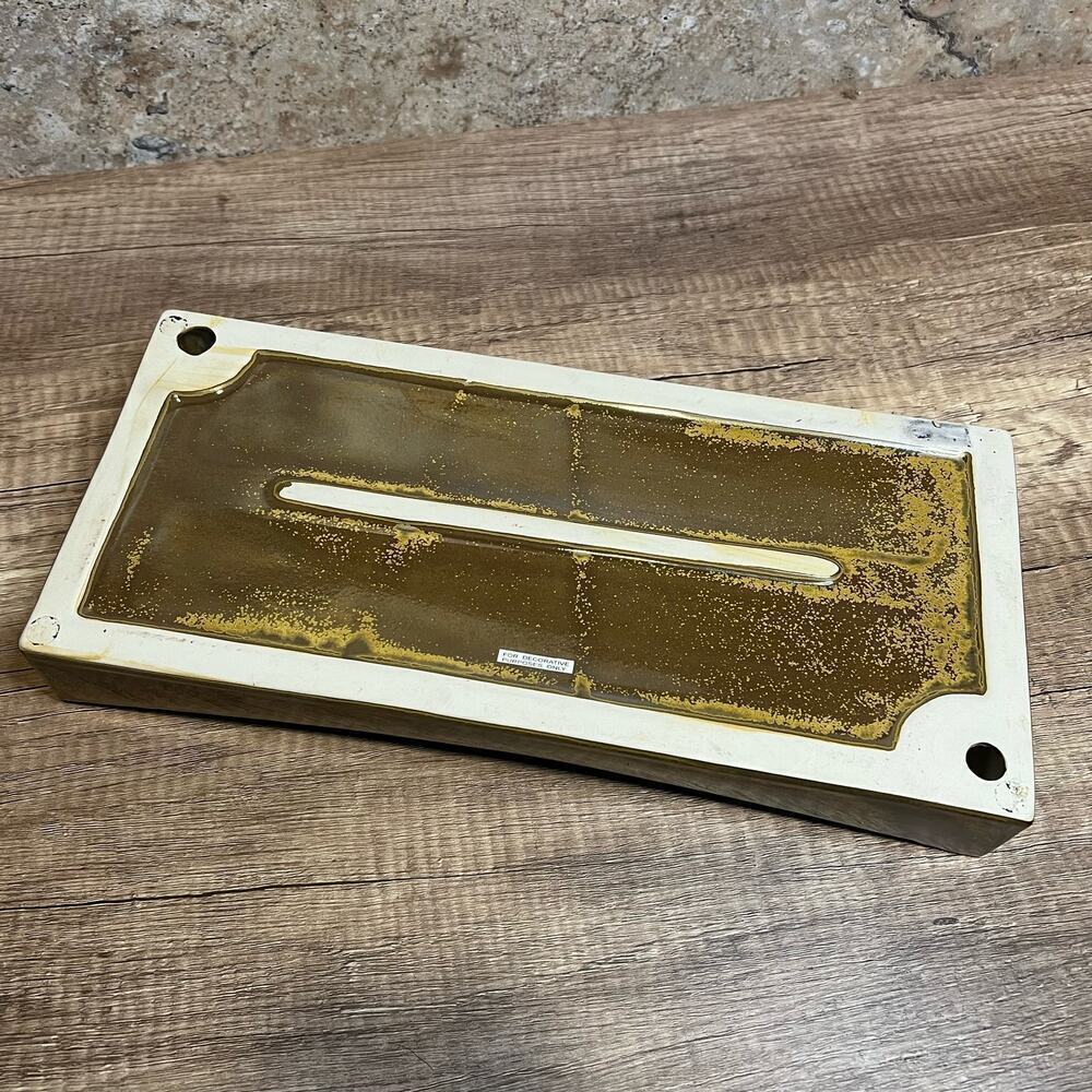Decorative Tray - Medium Size Gold Tan Brown Home Decor Kitchen Bathroom Bedroom - Picture 8 of 8